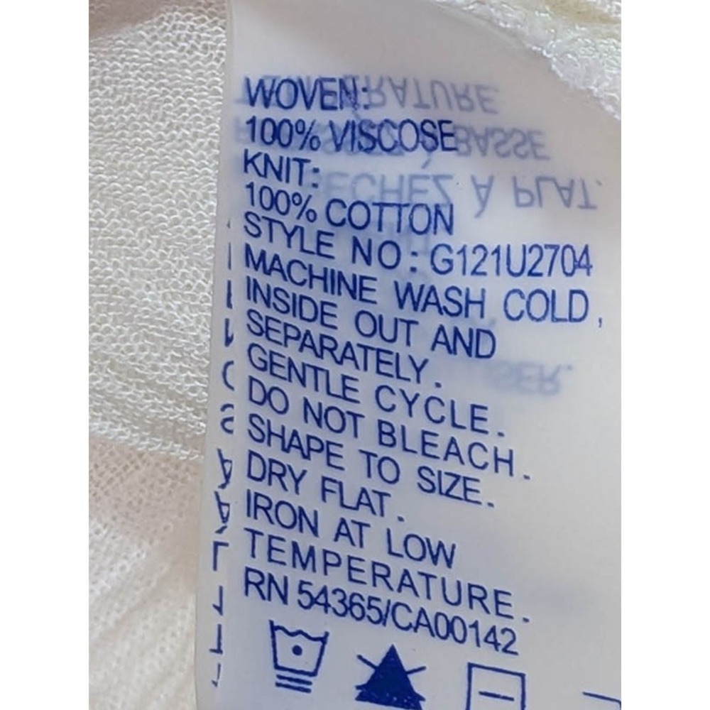 Nygard Vest Womens M Ivory Renfaire Boho Cottage Fairy Prairie Coachella Beach - Picture 11 of 11